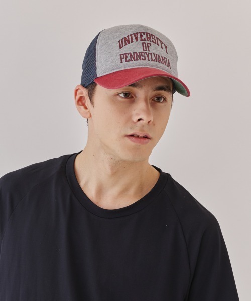 OVERRIDE(オーバーライド)の「Pennsylvania SWEAT MESH WASHED CAP / カレッジ(キャップ・メンズ・レッド・57~59cm)」の10枚目の写真