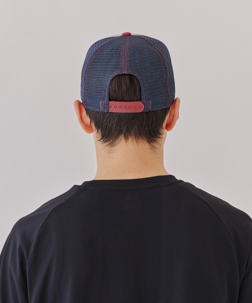 OVERRIDE(オーバーライド)の「Pennsylvania SWEAT MESH WASHED CAP / カレッジ(キャップ・メンズ・レッド・57~59cm)」の13枚目の写真