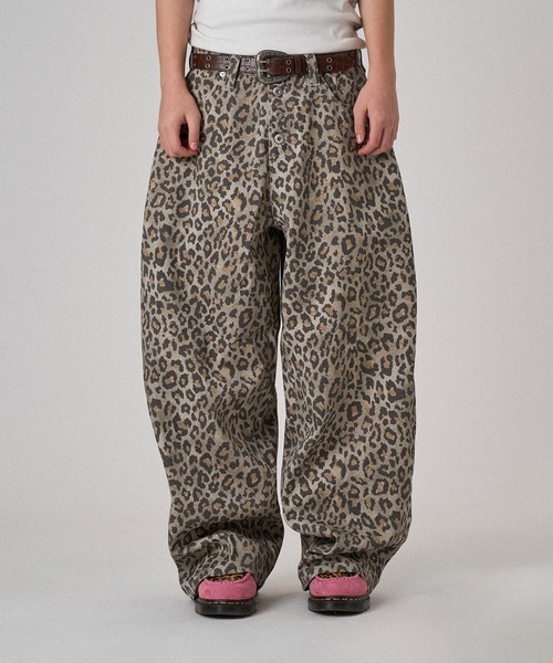 パンツ Wish for ever ASSORT DESIGN WIDE PANTS WISH FOR EVER（ウィッシュフォーエバー）の「ASSORT DESIGN