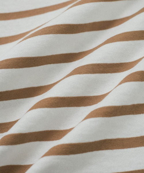 Le Minor（ルミノア）の「【Le Minor/ルミノア】ボーダーカットソー（Tシャツ/カットソー・レディース・ラベンダー/イエロー/イエロー系その他3・FREE）」の21枚目の写真