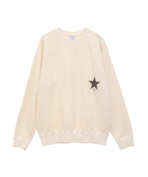 CONVERSE TOKYO（コンバーストウキョウ）の「【限定展開】LOGO DESIGN SWEAT（スウェット・レディース・アイボリー/ブラック/ブルー・SMALL/MEDIUM）」の9枚目の写真