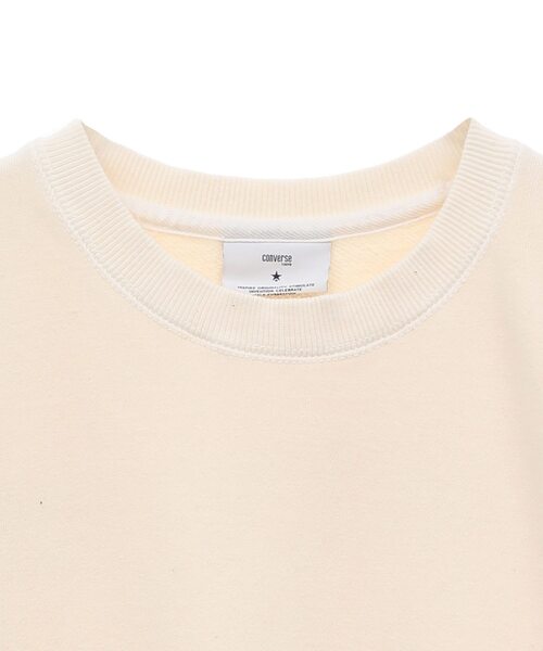 CONVERSE TOKYO（コンバーストウキョウ）の「【限定展開】LOGO DESIGN SWEAT（スウェット・レディース・アイボリー/ブラック/ブルー・SMALL/MEDIUM）」の10枚目の写真