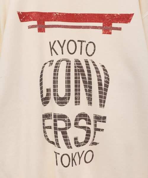 CONVERSE TOKYO（コンバーストウキョウ）の「【限定展開】LOGO DESIGN SWEAT（スウェット・レディース・アイボリー/ブラック/ブルー・SMALL/MEDIUM）」の14枚目の写真