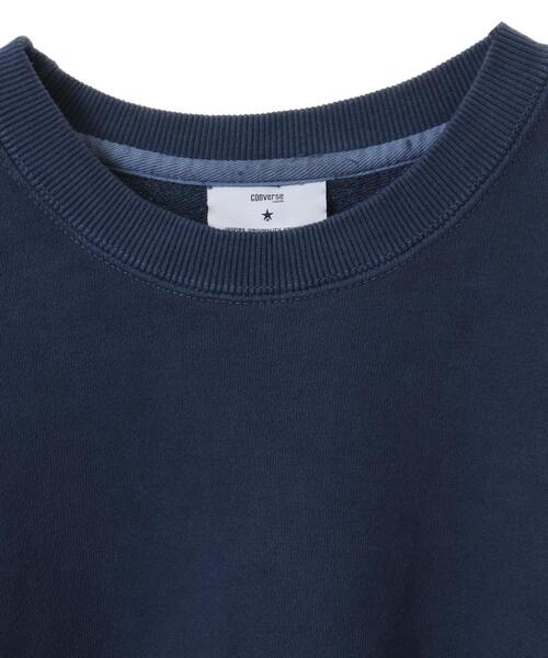 CONVERSE TOKYO（コンバーストウキョウ）の「【限定展開】LOGO DESIGN SWEAT（スウェット・レディース・アイボリー/ブラック/ブルー・SMALL/MEDIUM）」の16枚目の写真