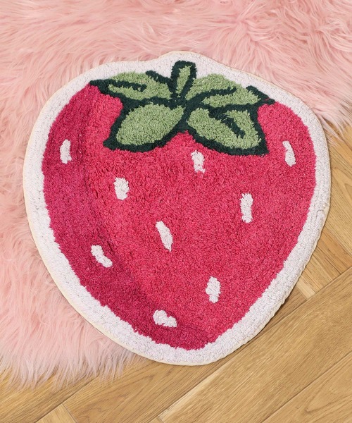セール】フルーツ アクセントマット チェアマット ラグ（ラグ/マット