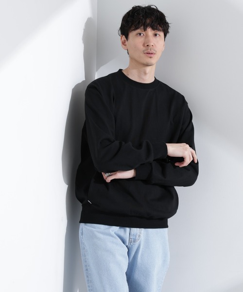 新品未使用 Americana クルーネックスウェット beauty&youth Goodwear (グッドウェア) USAコットン 無地 クルーネック