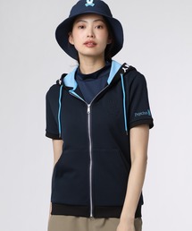 サイコバニー　ジプ￼パーカー　L ￼美品 WOMEN]サイドファスナー オーバーサイズ フーディ｜Psycho Bunny