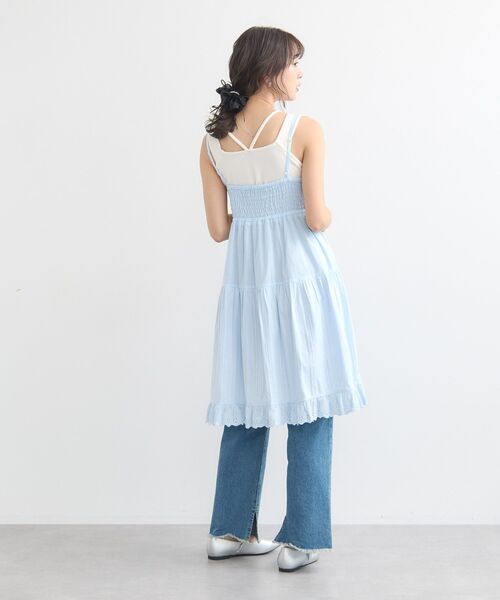 earth music&ecology(アースミュージックアンドエコロジー)の「パール×リボンシュシュ(シュシュ・レディース・ライトピンク/ブラック/アイボリー・FREE)」の10枚目の写真