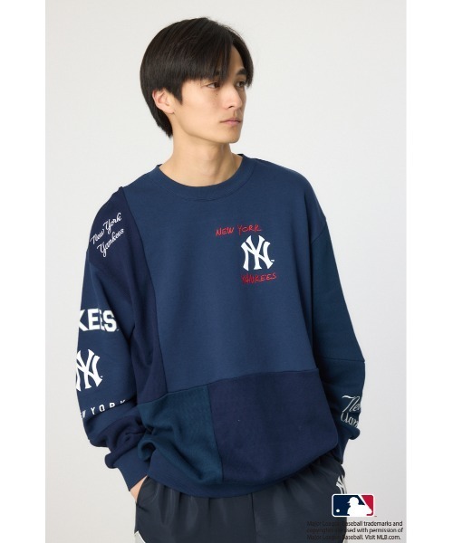 RODEO CROWNS WIDE BOWL（ロデオクラウンズワイドボウル）の「MLBブロッキングトップス（その他トップス・レディース・ブラウン/ネイビー/グレー×ホワイト・MEDIUM/LARGE）」の3枚目の写真