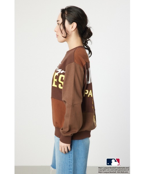 RODEO CROWNS WIDE BOWL（ロデオクラウンズワイドボウル）の「MLBブロッキングトップス（その他トップス・レディース・ブラウン/ネイビー/グレー×ホワイト・MEDIUM/LARGE）」の12枚目の写真