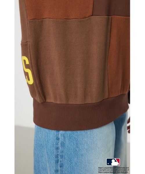 RODEO CROWNS WIDE BOWL（ロデオクラウンズワイドボウル）の「MLBブロッキングトップス（その他トップス・レディース・ブラウン/ネイビー/グレー×ホワイト・MEDIUM/LARGE）」の19枚目の写真