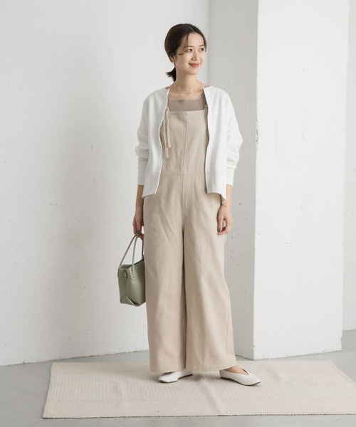 コットンスウェットZIPカーディガン URBAN RESEARCH DOORS（アーバンリサーチドアーズ）の「『一部