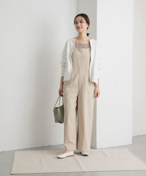 コットンスウェットZIPカーディガン URBAN RESEARCH DOORS（アーバンリサーチドアーズ）の「『一部