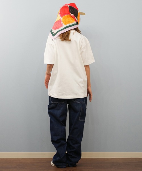 Manhattan Portage(マンハッタンポーテージ)の「【ユニセックス】Manhattan Portage/マンハッタンポーテージ ポケット付Tシャツ/オーバーサイズ MP-M611(Tシャツ/カットソー・メンズ・ホワイト/ブラック・M/L/XL)」の10枚目の写真