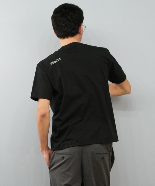 Manhattan Portage(マンハッタンポーテージ)の「【ユニセックス】Manhattan Portage/マンハッタンポーテージ ポケット付Tシャツ/オーバーサイズ MP-M611(Tシャツ/カットソー・メンズ・ホワイト/ブラック・M/L/XL)」の12枚目の写真