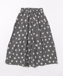 Rylee + Cru（ライリーアンドクルー）の「【Rylee＋Cru】TIERED MIDI SKIRT || DOTTY（その他ベビー用品）」