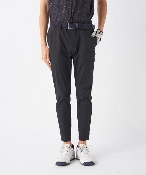 FILA GOLF（フィラゴルフ ）の「【FILA GOLF/フィラゴルフ】ツイル９分丈ストレートパンツ　ゴルフ　吸汗速乾　UVカット　ストレッチ（その他パンツ・メンズ・ブラック/ネイビー/ホワイト・XX-LARGE/LARGE/X-LARGE/MEDIUM）」の5枚目の写真