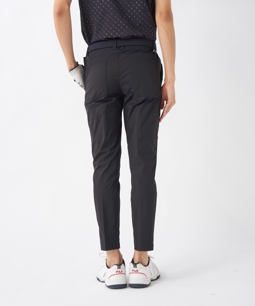 FILA GOLF（フィラゴルフ ）の「【FILA GOLF/フィラゴルフ】ツイル９分丈ストレートパンツ　ゴルフ　吸汗速乾　UVカット　ストレッチ（その他パンツ・メンズ・ブラック/ネイビー/ホワイト・XX-LARGE/LARGE/X-LARGE/MEDIUM）」の7枚目の写真