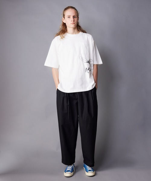 rehacer（レアセル）の「rehacer : Release Relax Fit T-shirt / リリース リラックス フィット Tシャツ（Tシャツ/カットソー・メンズ・ブラック/ホワイト・SMALL/MEDIUM/LARGE/X-LARGE）」の7枚目の写真