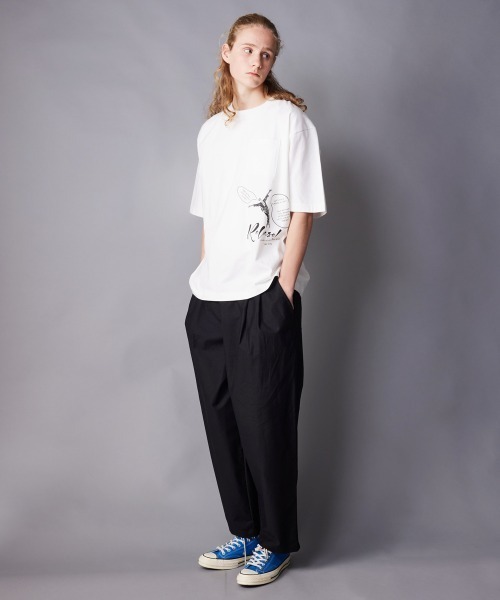 rehacer（レアセル）の「rehacer : Release Relax Fit T-shirt / リリース リラックス フィット Tシャツ（Tシャツ/カットソー・メンズ・ブラック/ホワイト・SMALL/MEDIUM/LARGE/X-LARGE）」の8枚目の写真