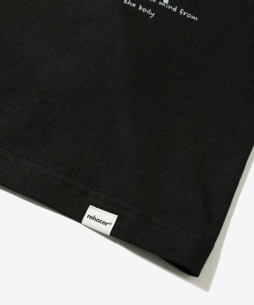 rehacer（レアセル）の「rehacer : Release Relax Fit T-shirt / リリース リラックス フィット Tシャツ（Tシャツ/カットソー・メンズ・ブラック/ホワイト・SMALL/MEDIUM/LARGE/X-LARGE）」の14枚目の写真