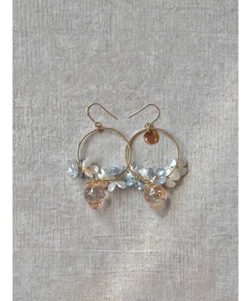 tone(トーン)の「【Agaro】No.448 サージカルステンレス 苺 いちご アレルギー対応(MA)(ピアス(両耳用)・レディース・ベージュ/ピンク/アイボリー/ブラック/ブルー・FREE)」の14枚目の写真