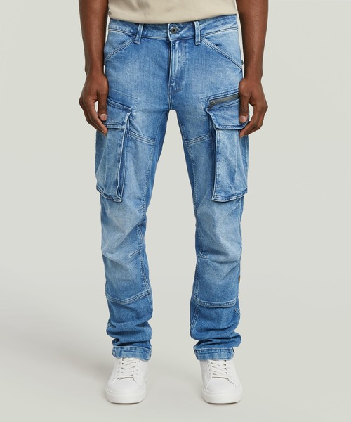 Rovic Zip 3D Regular Tapered Denim/立体裁断レギュラーテーパードカーゴジーンズ