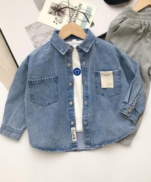 ダンガリーシャツ」に該当するキッズファッション通販 - ZOZOTOWN
