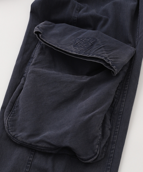 Open Yy ブラックカーゴパンツ リラックスフィット Geek Office / ギークオフィス】OPEN YY Woven WASHED ROLLED