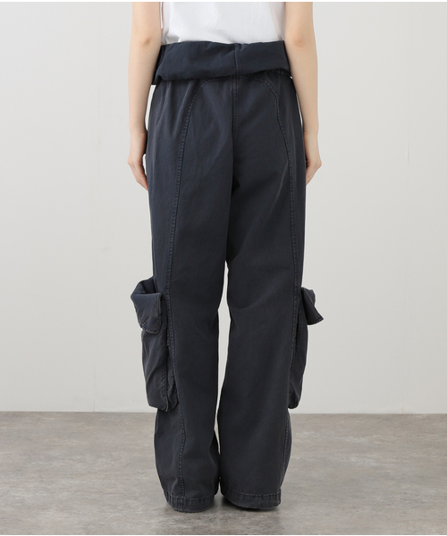 パンツ open yy WASHED ROLLED CARGO PANTS Geek Office / ギークオフィス】OPEN YY Woven WASHED ROLLED