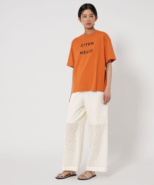 CITEN（シテン）の「＜CITEN＞レースイージーパンツ（その他パンツ・レディース・オフホワイト/ブラック・S/M）」の10枚目の写真