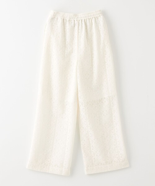 CITEN（シテン）の「＜CITEN＞レースイージーパンツ（その他パンツ・レディース・オフホワイト/ブラック・S/M）」の17枚目の写真