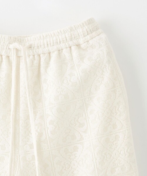 CITEN（シテン）の「＜CITEN＞レースイージーパンツ（その他パンツ・レディース・オフホワイト/ブラック・S/M）」の18枚目の写真