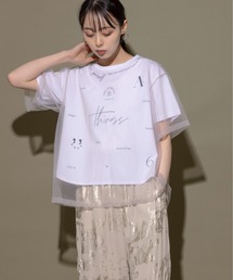 ヘムアイレットトップス（Tシャツ/カットソー）｜Eimee Law