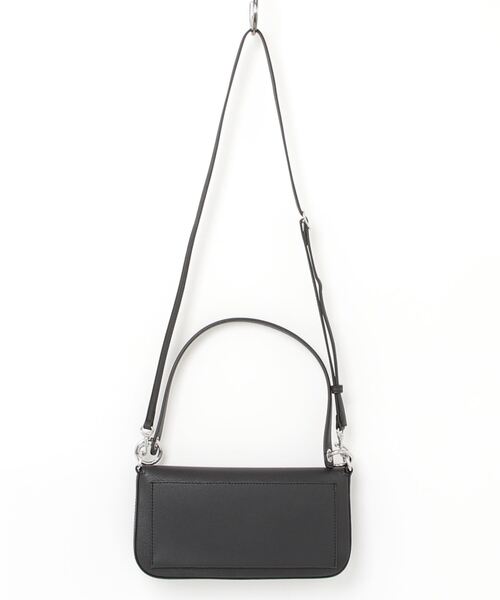 Calvin Klein(カルバン・クライン)の「ミニマルモノグラムショルダーポーチ(ショルダーバッグ・レディース・オフホワイト/ブラック・FREE)」の10枚目の写真