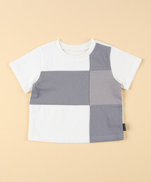 COMME CA ISM（コムサイズム）の「パッチワーク半袖Tシャツ(ベビーサイズ)（Tシャツ/カットソー・キッズ）」