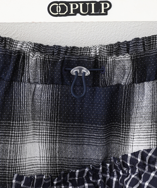TUOMIO（トゥオミオ）の「【Geek Office / ギークオフィス】TUOMIO / トゥオミオ MIXED TIERED SKIRT（スカート・レディース・ブラック/A・SMALL）」の5枚目の写真