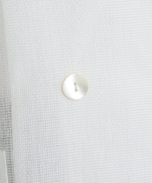 Jena espace merveilleux（ジェナ　エスパスメルヴェイユ）の「【手洗い可能】ダブルボタンシアージャケット（テーラードジャケット・レディース・グレー/オフホワイト・FREE）」の19枚目の写真