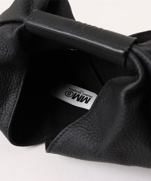 MM6 Maison Margiela(エムエムシックス メゾン マルジェラ)の「MM6 MINI JAPANESE(ハンドバッグ・レディース・ブラック・FREE)」の4枚目の写真