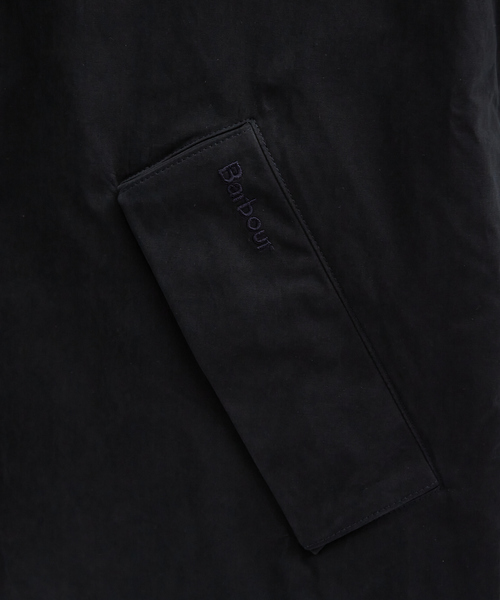 Barbour(バブアー)の「【BARBOUR / バブアー】TRANSPORT トランスポート / ピーチスキン コットン / ショートブルゾン(ブルゾン・メンズ・ネイビー/セージグリーン・50/46/48)」の14枚目の写真