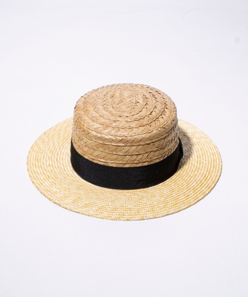 GLOSTER（グロスター）の「【GLOSTER/グロスター】SWICH BOATHER HAT ハット 麦わら カンカン帽（ハット・メンズ・ベージュ系その他/ベージュ系その他2・FREE）」の9枚目の写真