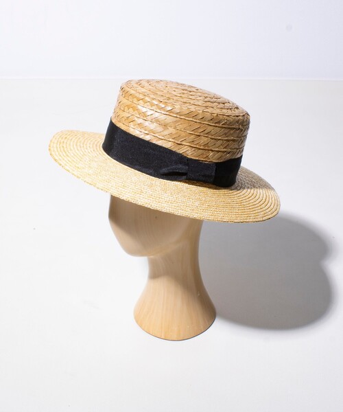 GLOSTER（グロスター）の「【GLOSTER/グロスター】SWICH BOATHER HAT ハット 麦わら カンカン帽（ハット・メンズ・ベージュ系その他/ベージュ系その他2・FREE）」の12枚目の写真