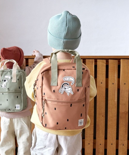 Lassig Japan/レッシグ ミニスクエアバックパック HappyPrints