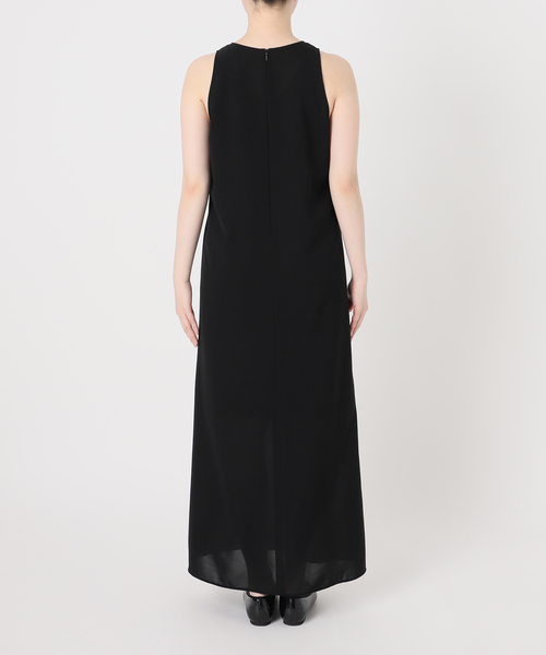 IENA（イエナ）の「ドライトロタンクドレス（ワンピース・レディース・ブラック/チャコールグレー・36/38）」の11枚目の写真