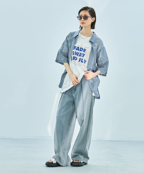 LAKOLE(ラコレ)の「ぷっくりギャザーサンダル / 290745(サンダル・レディース・ブラック/シルバー・LARGE/MEDIUM)」の7枚目の写真