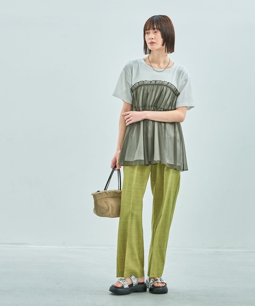 LAKOLE(ラコレ)の「ぷっくりギャザーサンダル / 290745(サンダル・レディース・ブラック/シルバー・LARGE/MEDIUM)」の18枚目の写真