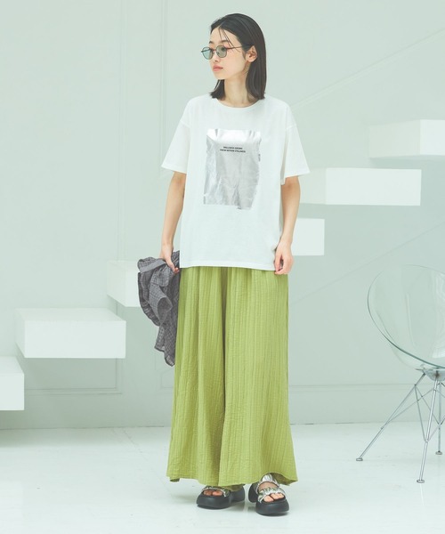 LAKOLE(ラコレ)の「ぷっくりギャザーサンダル / 290745(サンダル・レディース・ブラック/シルバー・LARGE/MEDIUM)」の22枚目の写真