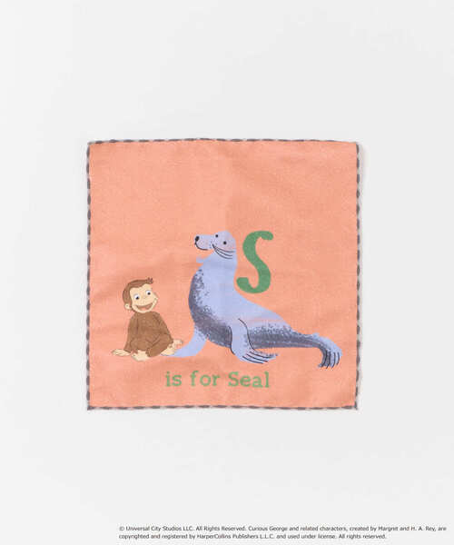 URBAN RESEARCH DOORS(アーバンリサーチドアーズ)の「『別注』おさるのジョージ/タオル(KIDS)(その他小物・キッズ・ブルー系その他/ピンク系その他・ONE)」の6枚目の写真