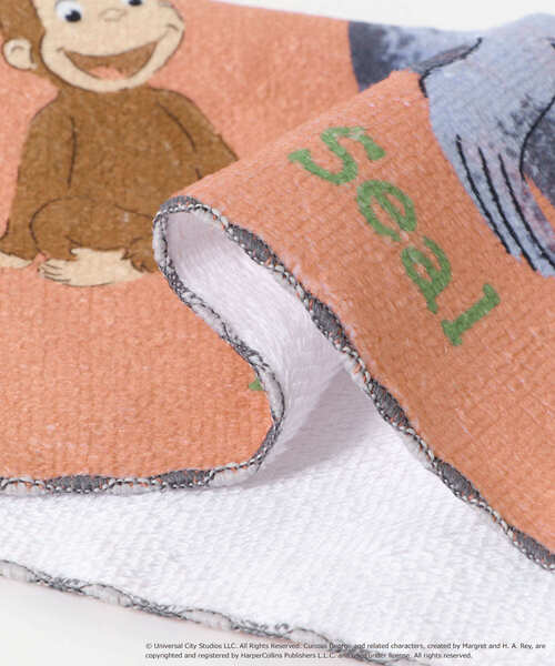 URBAN RESEARCH DOORS(アーバンリサーチドアーズ)の「『別注』おさるのジョージ/タオル(KIDS)(その他小物・キッズ・ブルー系その他/ピンク系その他・ONE)」の7枚目の写真