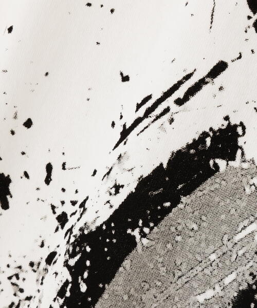 L.H.P（エルエイチピー）の「【WEB&DEPOT限定】UMLAUT/ウムラウト/BIG S/S TEE（Tシャツ/カットソー・メンズ・ブラック/ホワイト・L/M/S）」の7枚目の写真